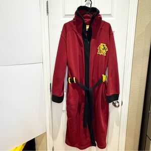 Harry Potter Gryffindor House Hooded Bathrobe with Belt L/XL